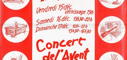 1989 - Exposition hobby et concert de l'Avent
